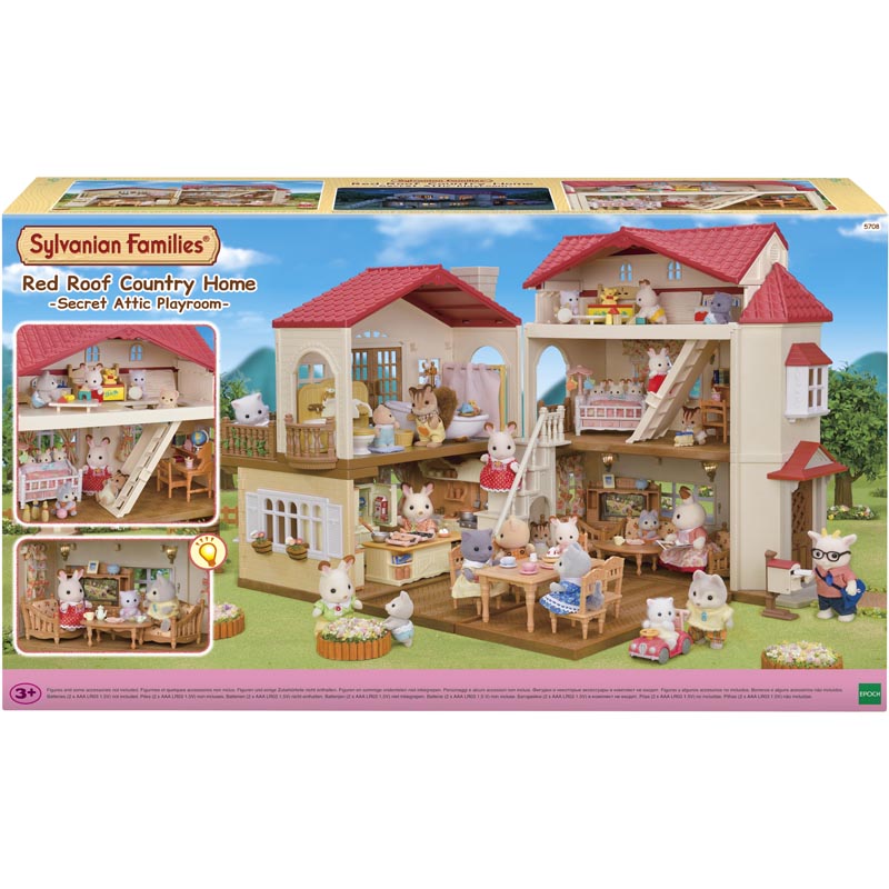 Maison eclairee Sylvanian