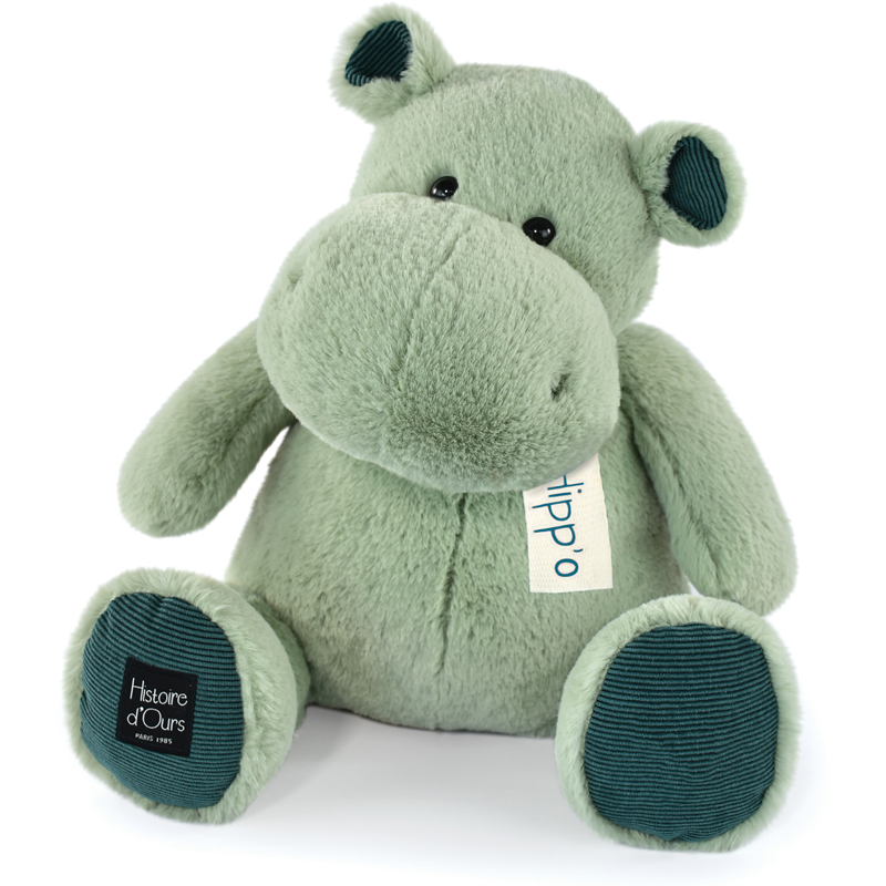 Peluche hippo amande 40 cm