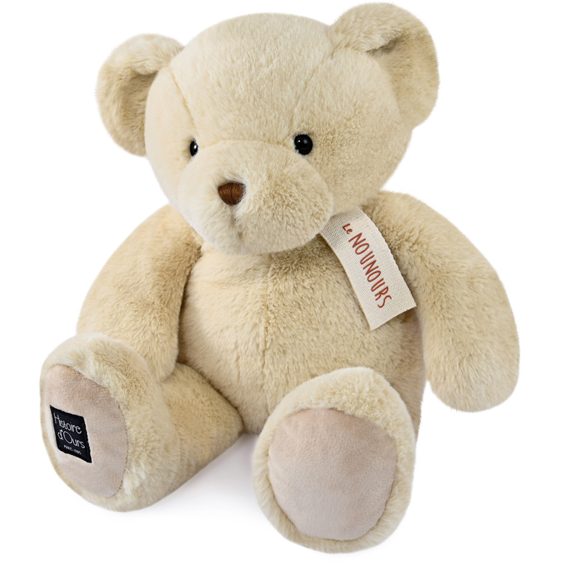 Peluche nounours vanille 40 cm
