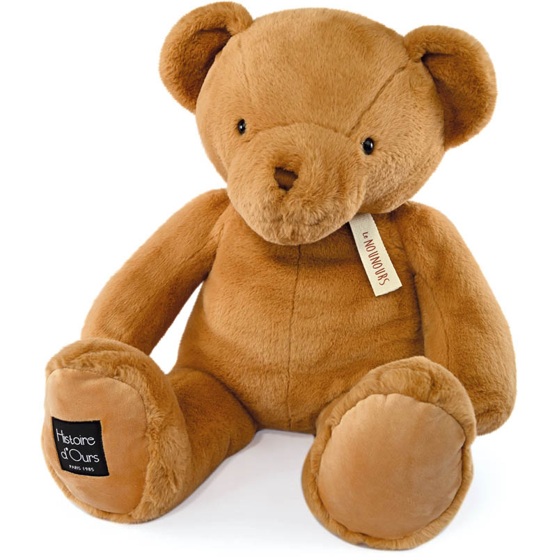Peluche nounours noisette t75