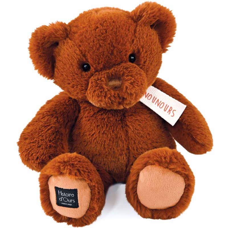 Peluche ours capuccino 28 cm