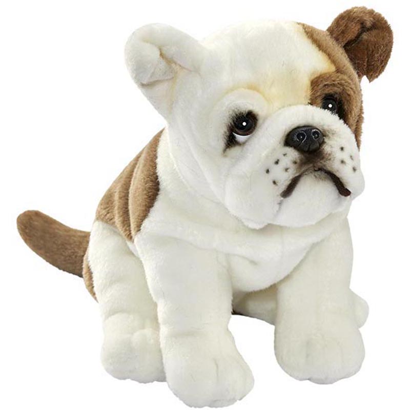 Peluche bulldog francais 30 cm