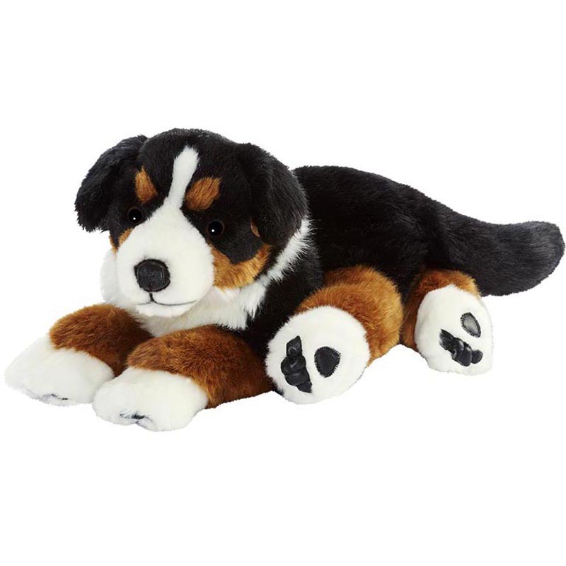 Bouvier bernois couché 42 cm