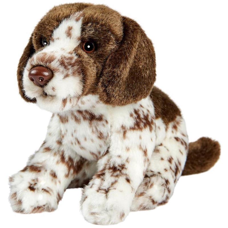 Peluche pointer assis 30 cm