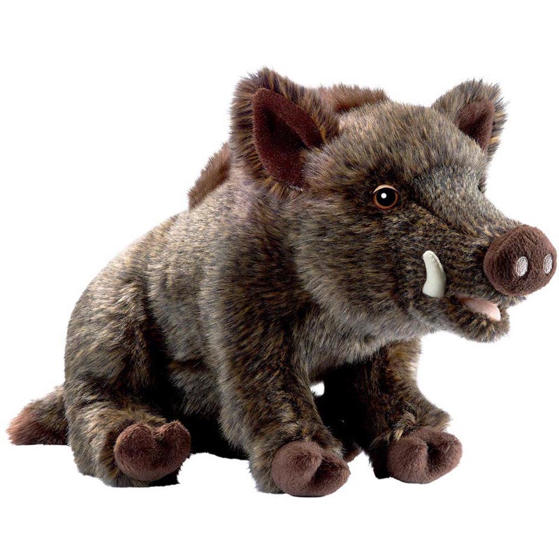 Sanglier couché 35 cm