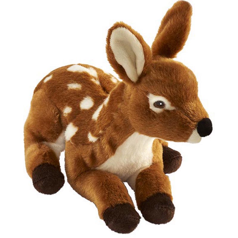 Peluche faon couche 24 cm