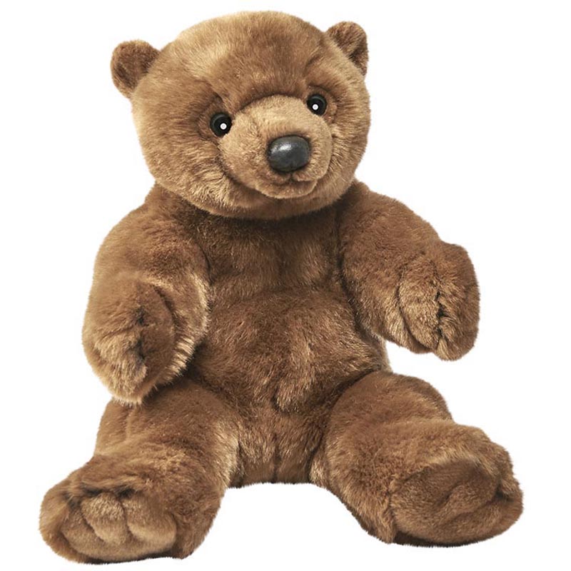 Peluche ours caramel 35 cm