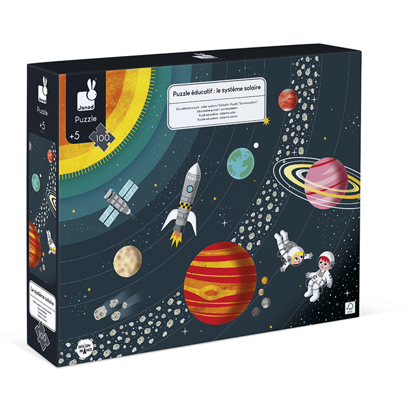 Puzzle 100 pièces syst solaire