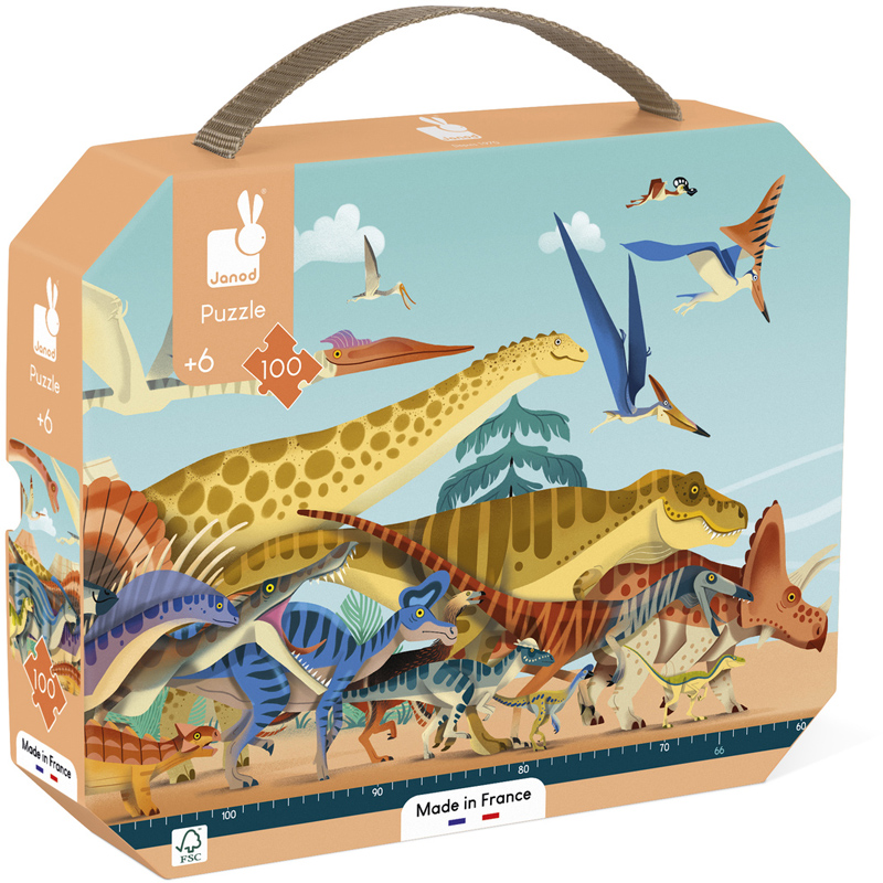 Puzzle panoramique dino