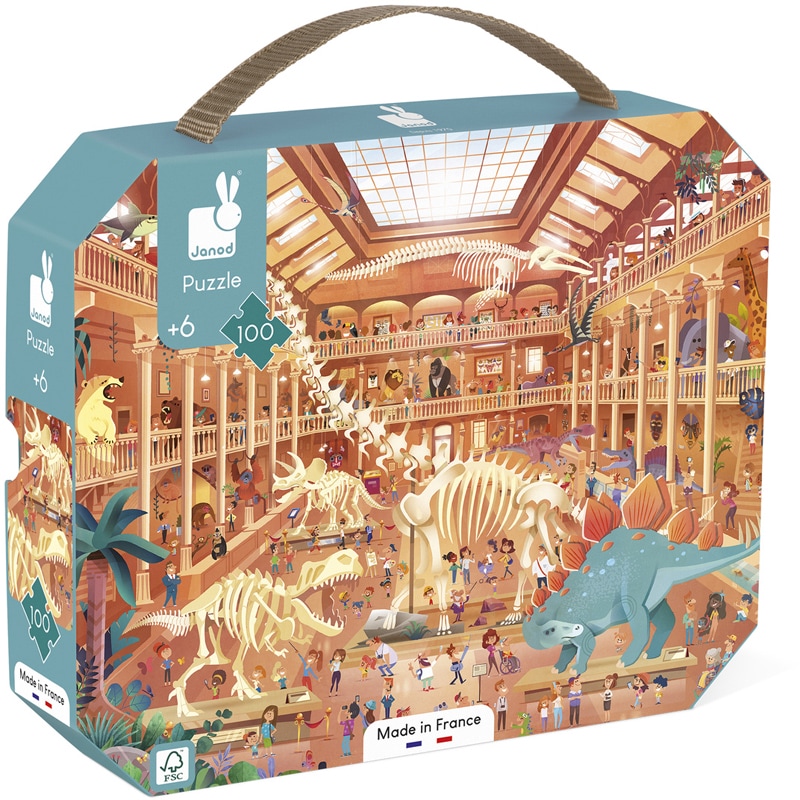 Puzzle 100 pièces musée histoire