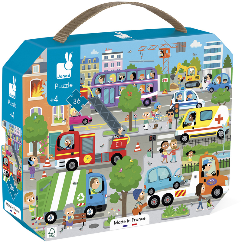 Puzzle 36 pièces City