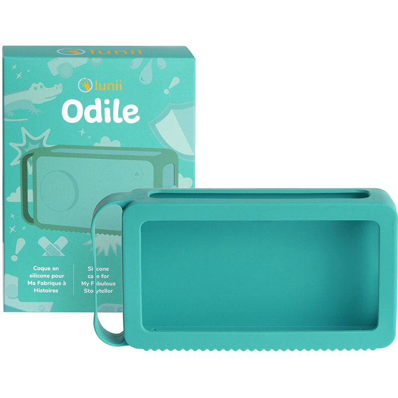 Coque odile vert lunii