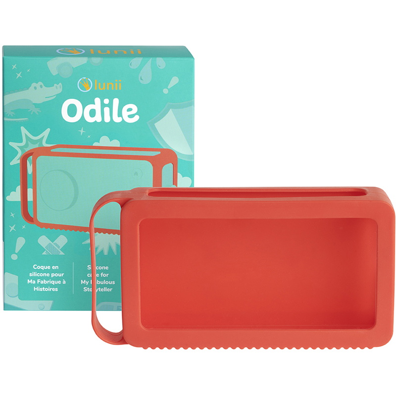 Coque odile orange lunii
