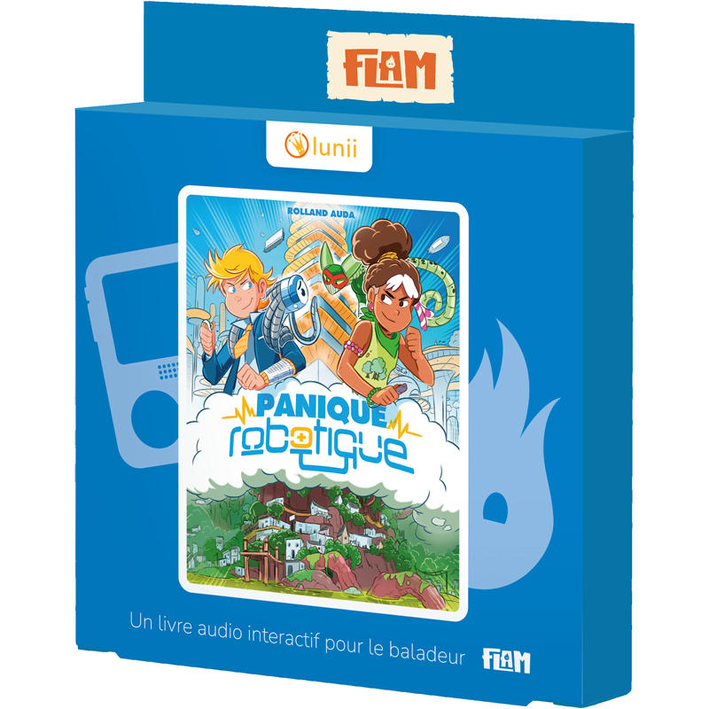 Coffret audio panique robot