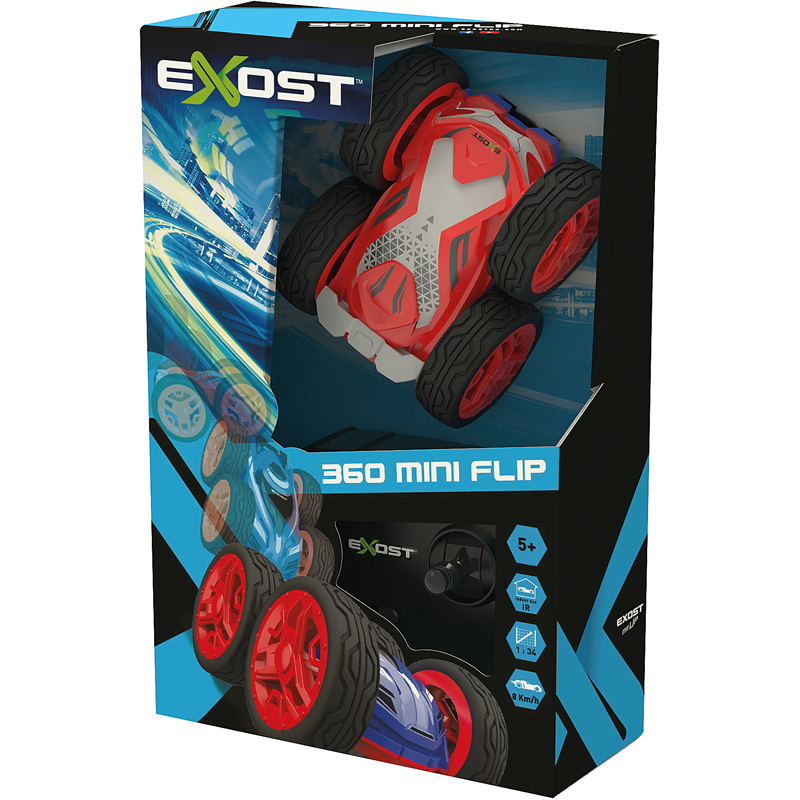 Véhicule 1/18rc 360 exost flip assorti*