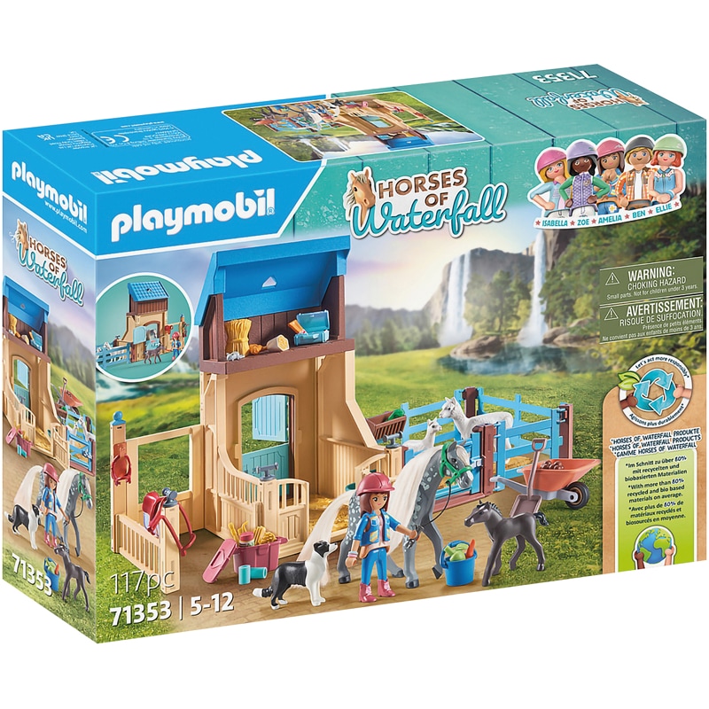 Playmobil 71353 - A.whisper avec box pr chevaux