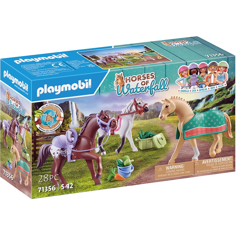 Playmobil 71356 - 3 chevaux m.quarter horse
