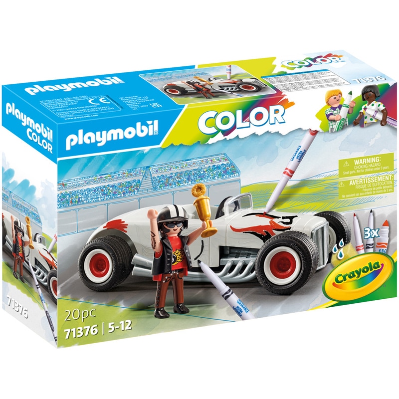 Playmobil 71376 - Color voiture de course