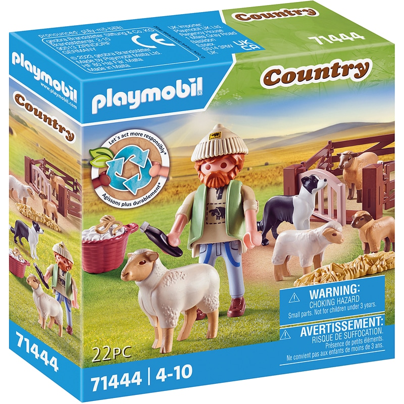 Playmobil 71444 - Berger avec moutons