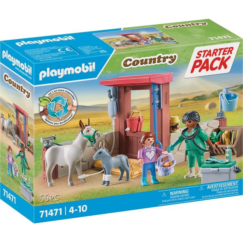 Playmobil 71471 - Veterinaire +animaux country
