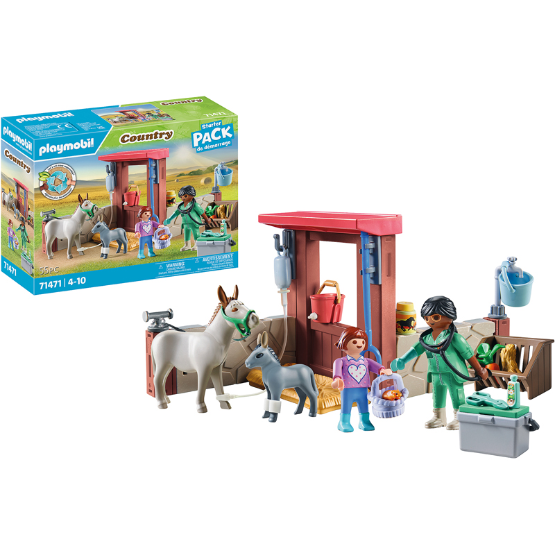 Playmobil 71471 - Veterinaire +animaux country