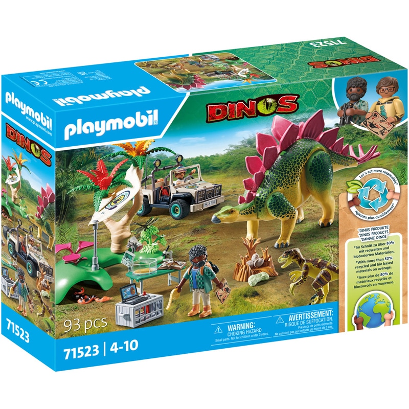 Playmobil 71523 - Campemt exploratrs dinos