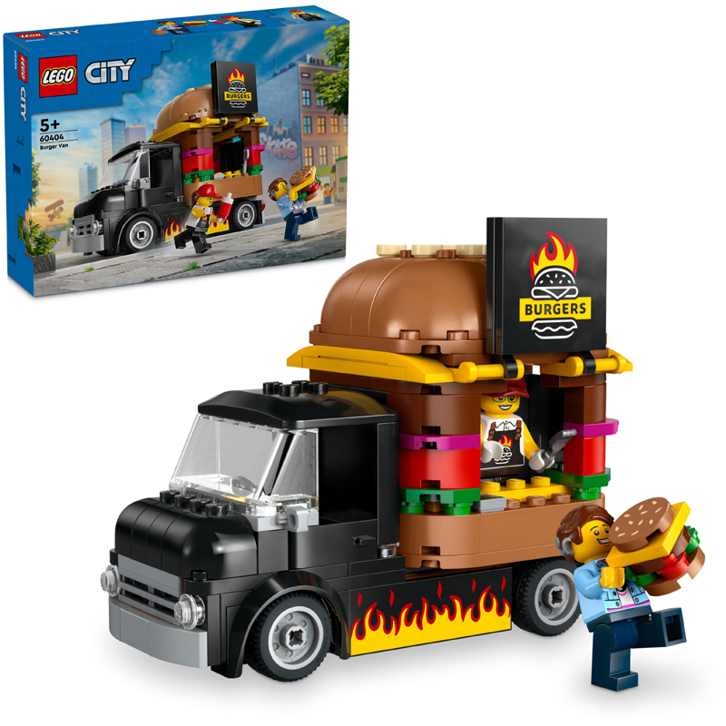 Lego 60404 - Le foodtruck de burgers - Lego City