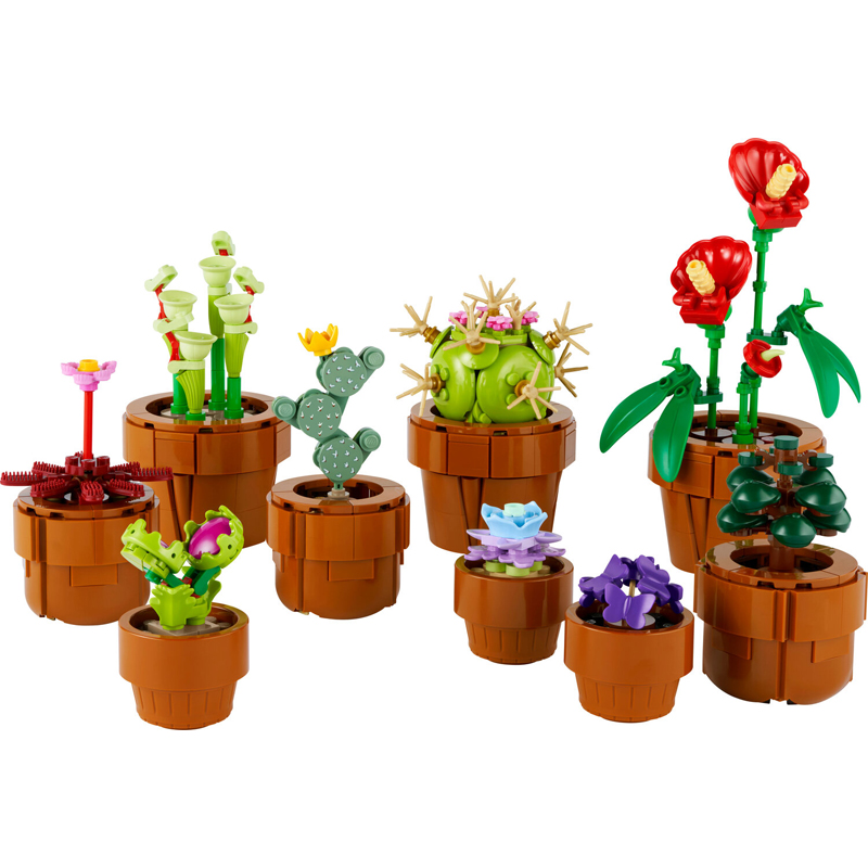 Lego 10329 - Les plantes miniatures - Lego Icons