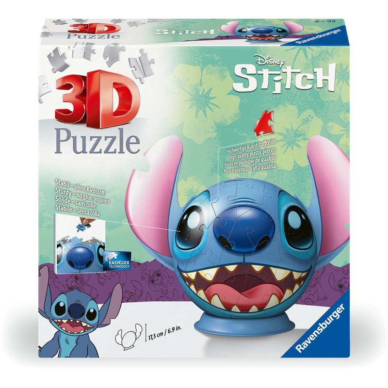 Puzzle 72 pièces 3d Stitch