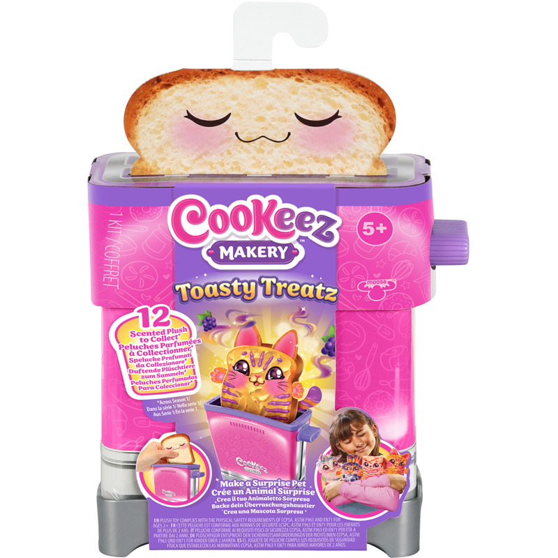 Peluche toasties cookee assorti pre6