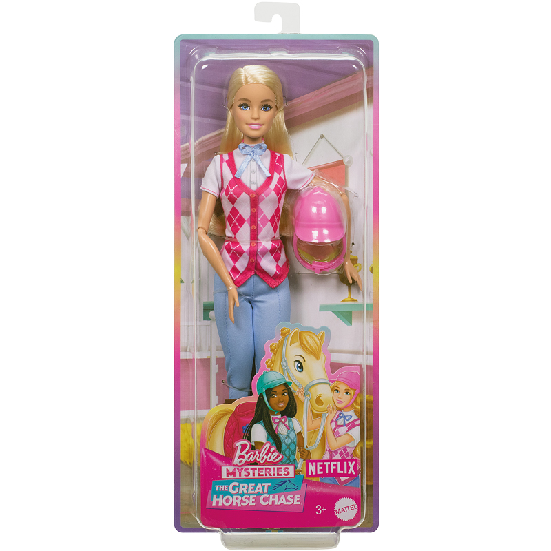 Poupée malibu cavaliere Barbie