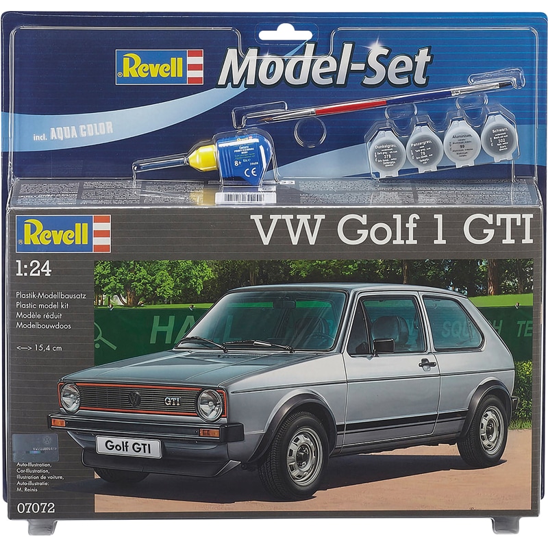 Kit maquette Volkswagen golf1 gti 1/24