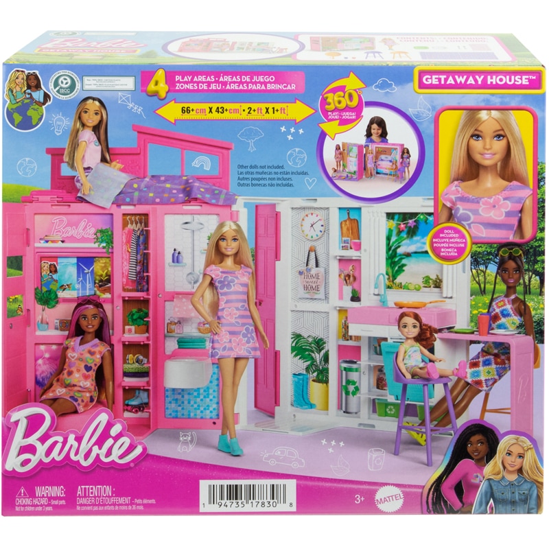 Coffret maison vacances Barbie