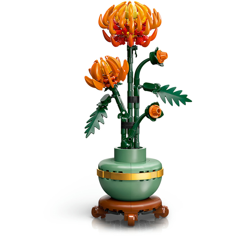 Lego 10368 - Les chrysanthemes - Lego Icons