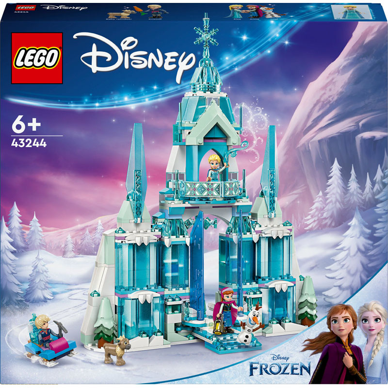 Lego 43244 - Palais de glace delsa frozen - Lego Dis La Reine Des Neiges