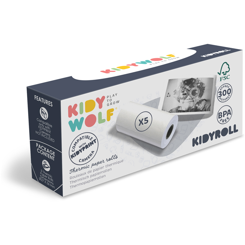 Rouleau papier kidyroll