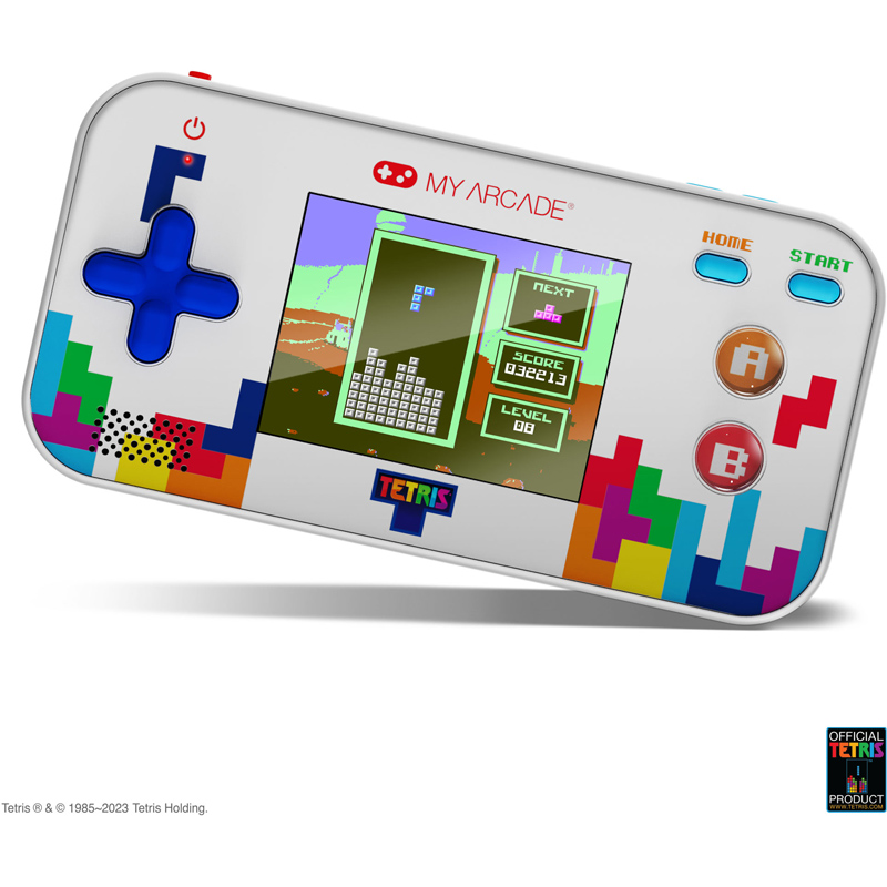 Console portable tetris