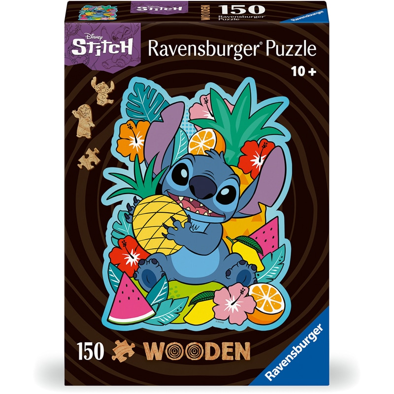 Puzzle 150 pièces bois Stitch