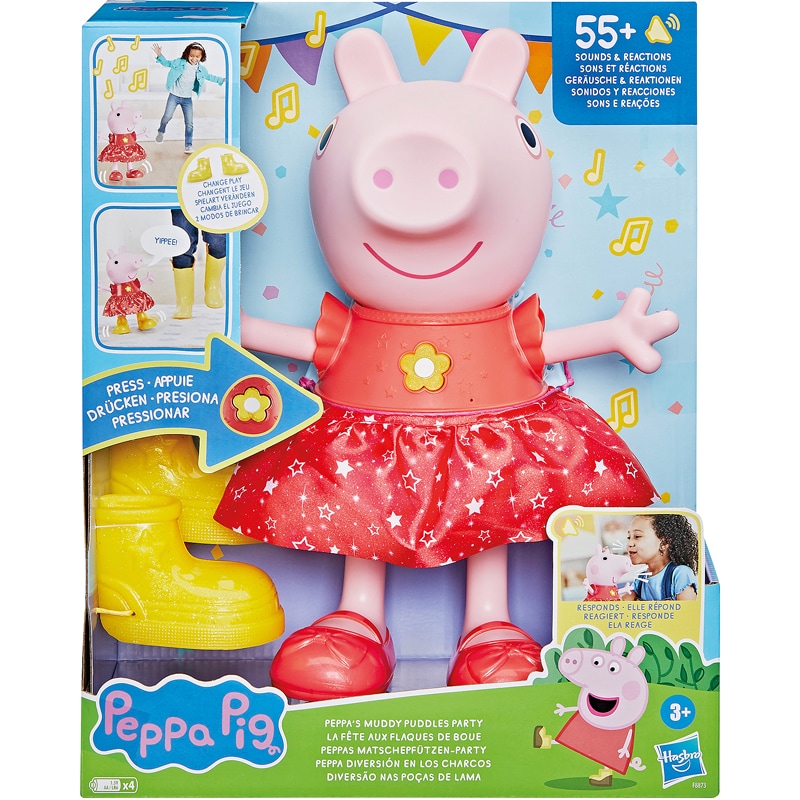Figurine 30 cm interactif peppa