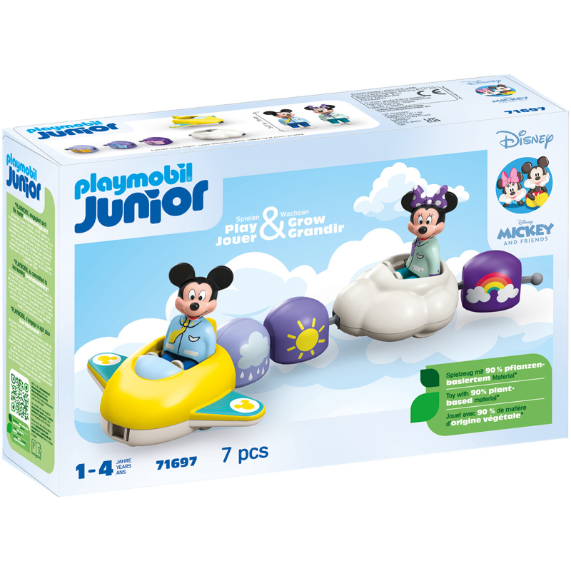 Playmobil Junior 71697 - Train nuages mickey