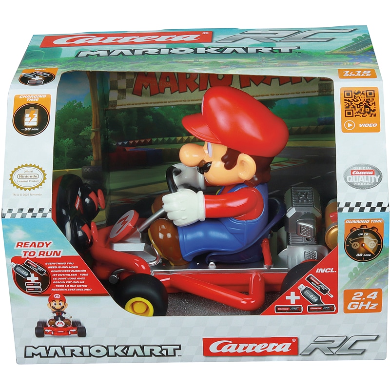 Véhicule radio-commandé Mario kart