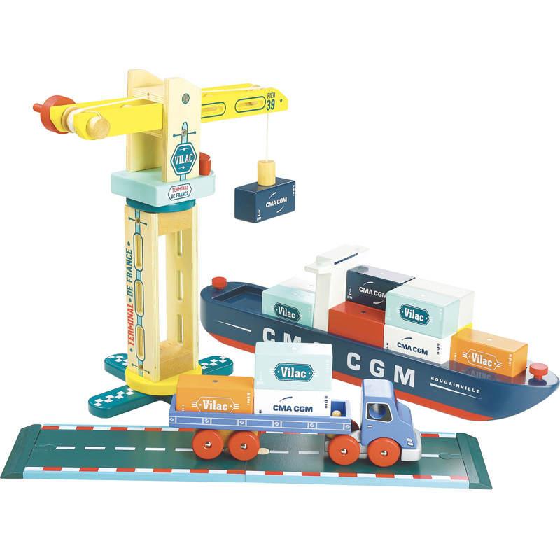 Grue docker 34 cm + accessoire