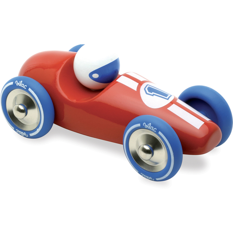 Véhicule gp vintage rouge