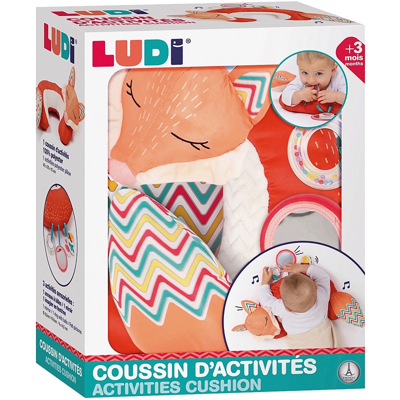 Coussin acti renard ludi