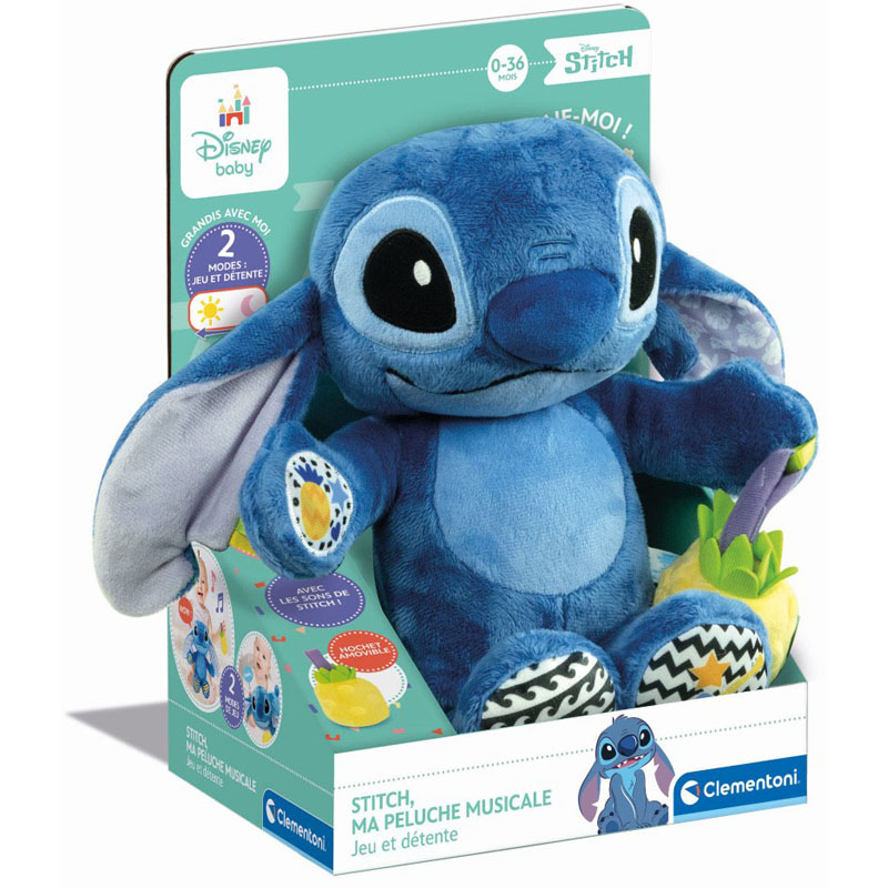 Peluche musicale Stitch