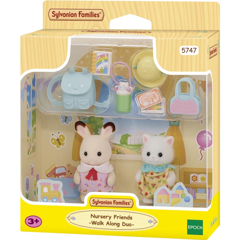 Duo bébés promenade Sylvanian