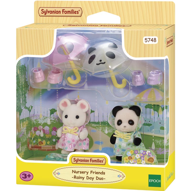 Duo bébé habit pluie Sylvanian