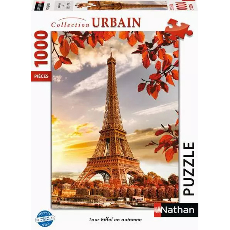 Puzzle 1000 pièces tour eiffel