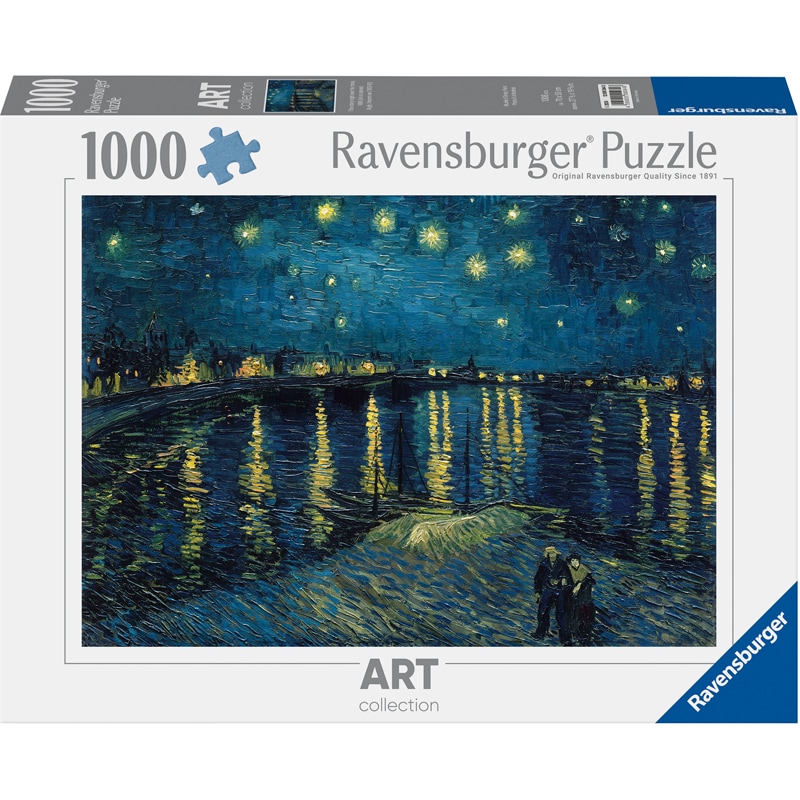 Puzzle 1000 pièces nuit étoile van gogh