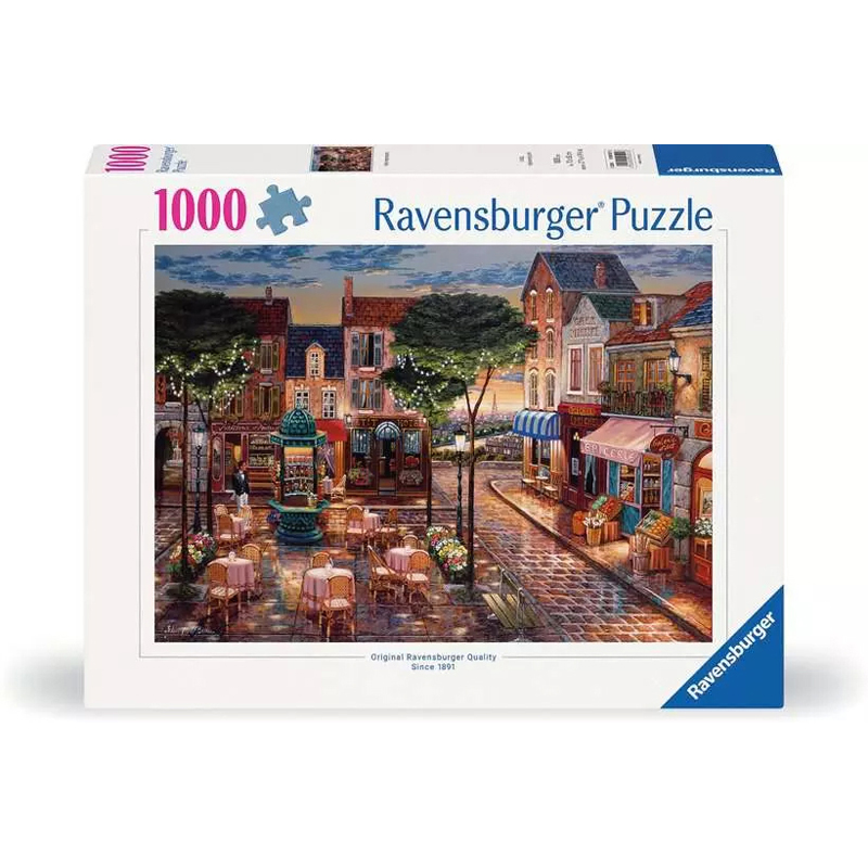 Puzzle 1000 pièces peinture Paris